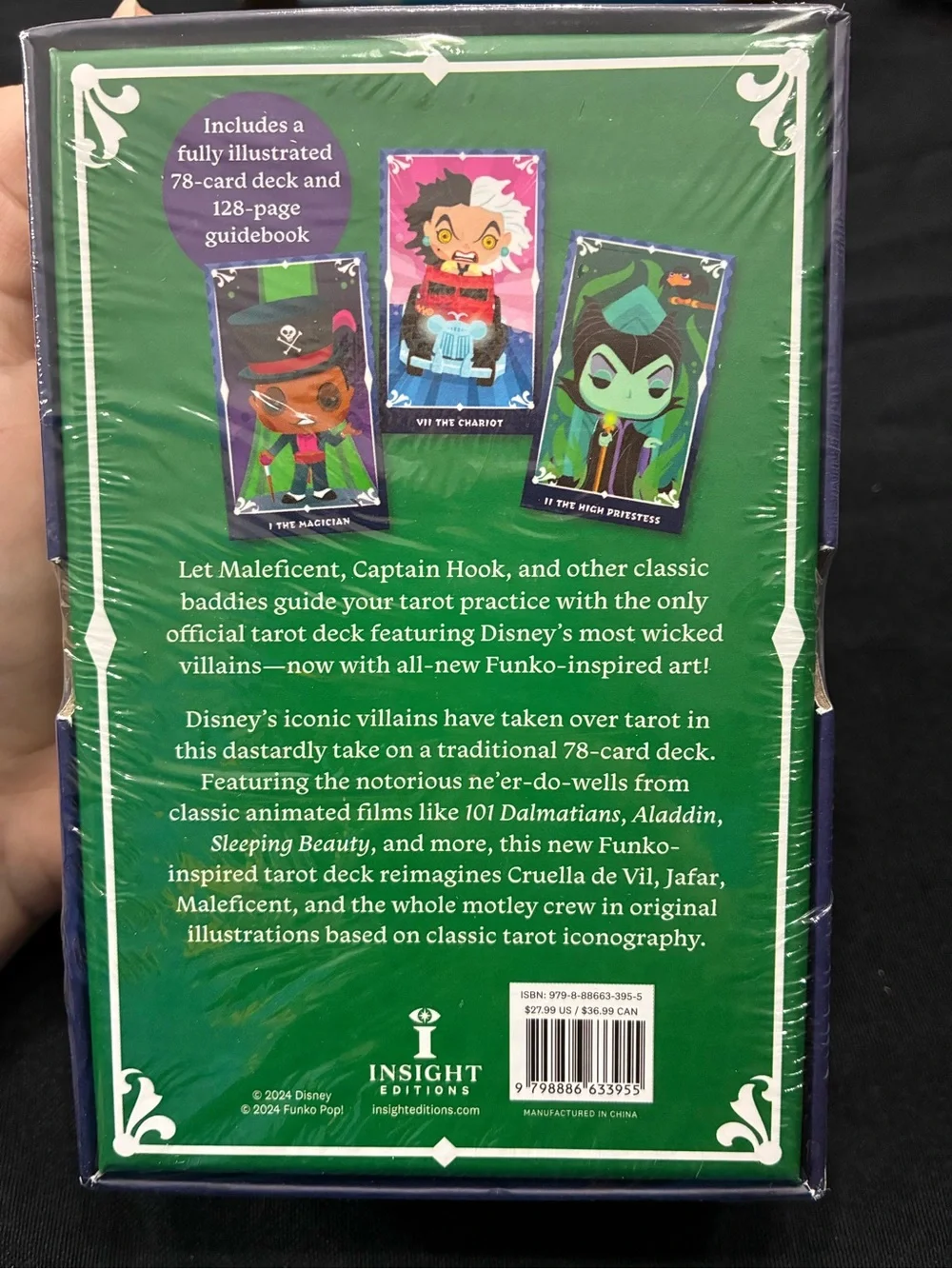 Funko Disney Villains Tarot Deck and Guidebook NWT